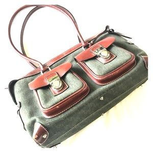 Dooney & Bourke Vintage Canvas Signature Handbag